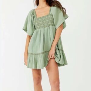 Free People Easy to Love Mini Dress